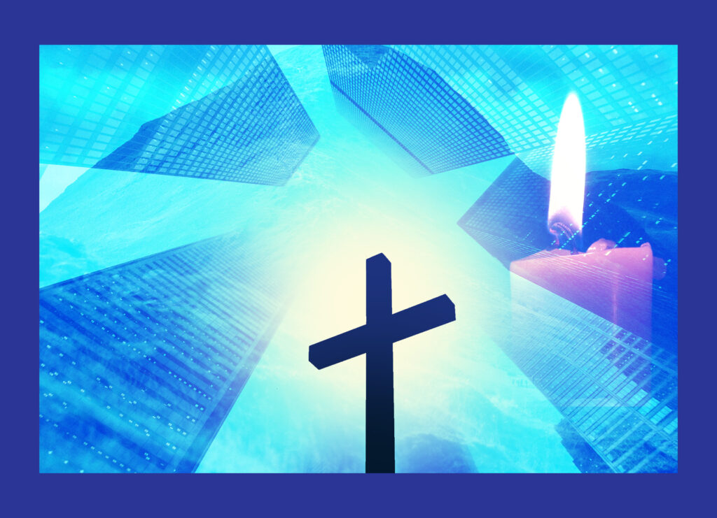 A city on a hill image