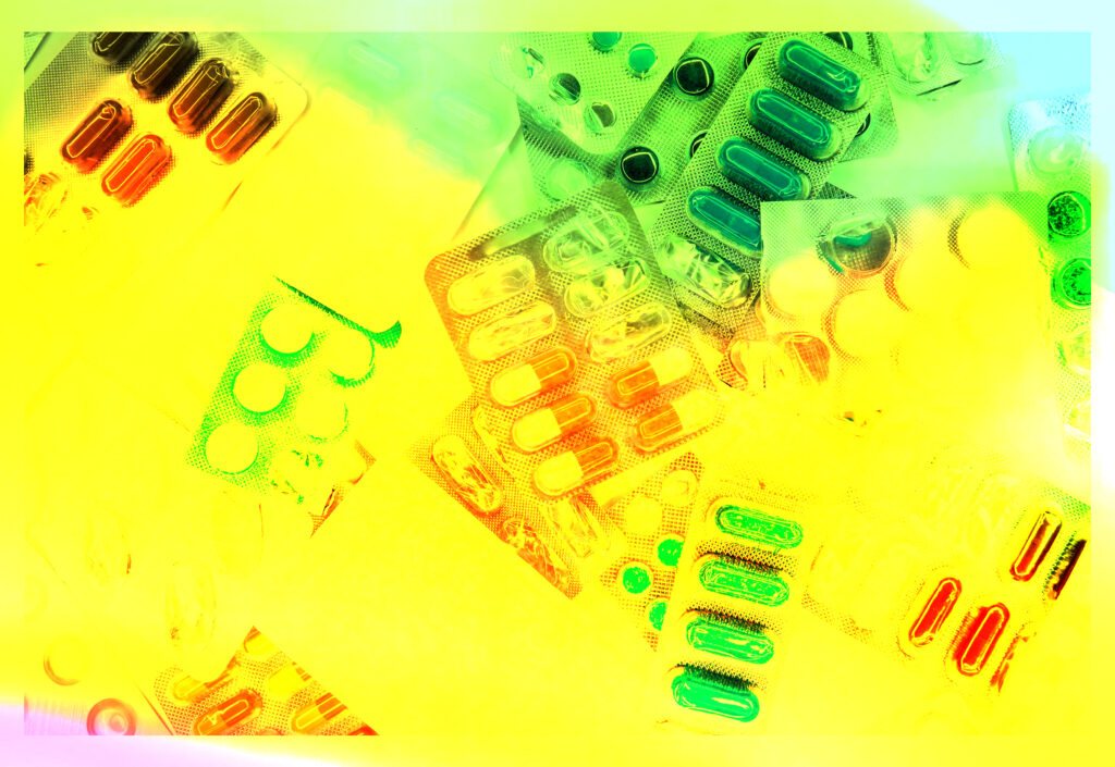 Image of drugs to represent the pharmacological descriptions found in the end times.