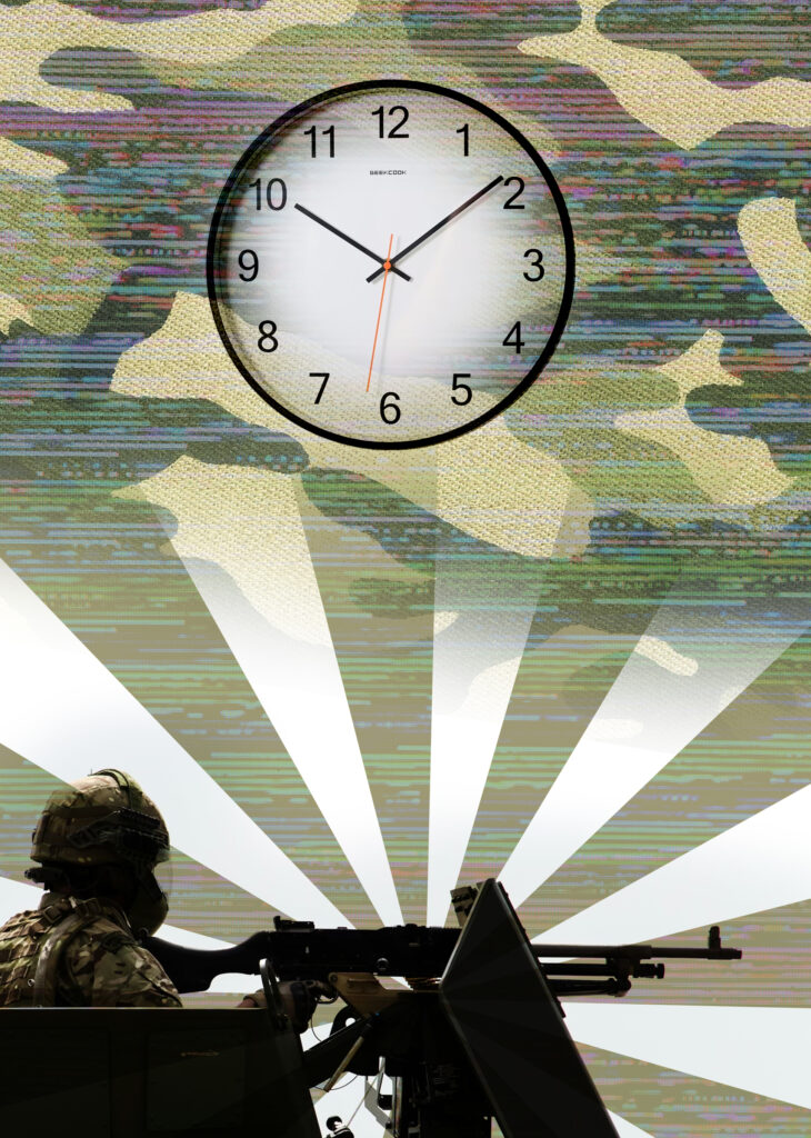 Abstract digital grid representing a complex architectural system of neural networks and binary code.